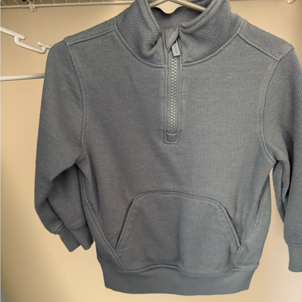 Old Navy Blue/Gray Zip Up Sweater